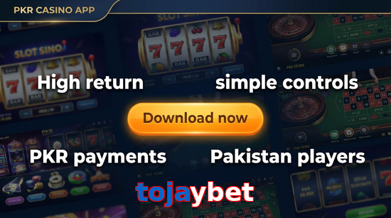 Main screen of Tojaybet gamedownload page for PK players