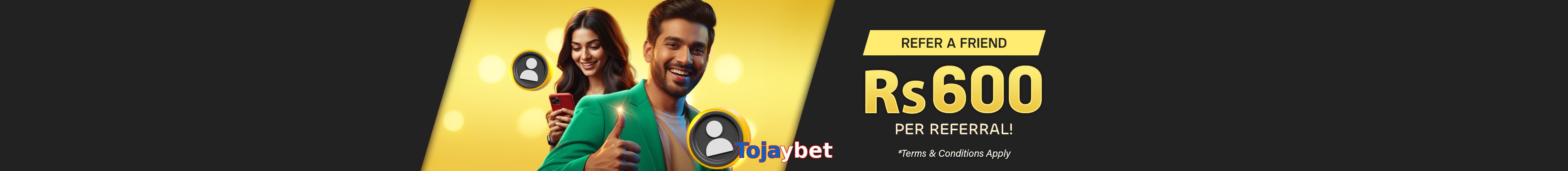 Tojaybet game app for Pakistan players